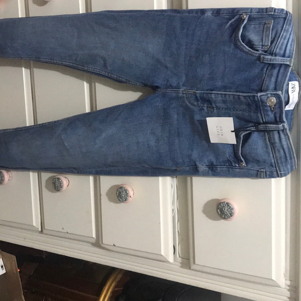 New ZARA High waisted skinny jeggings